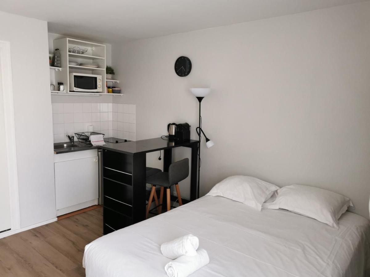 Charmant Logement Avec Parking#Tours Les Halles Luaran gambar